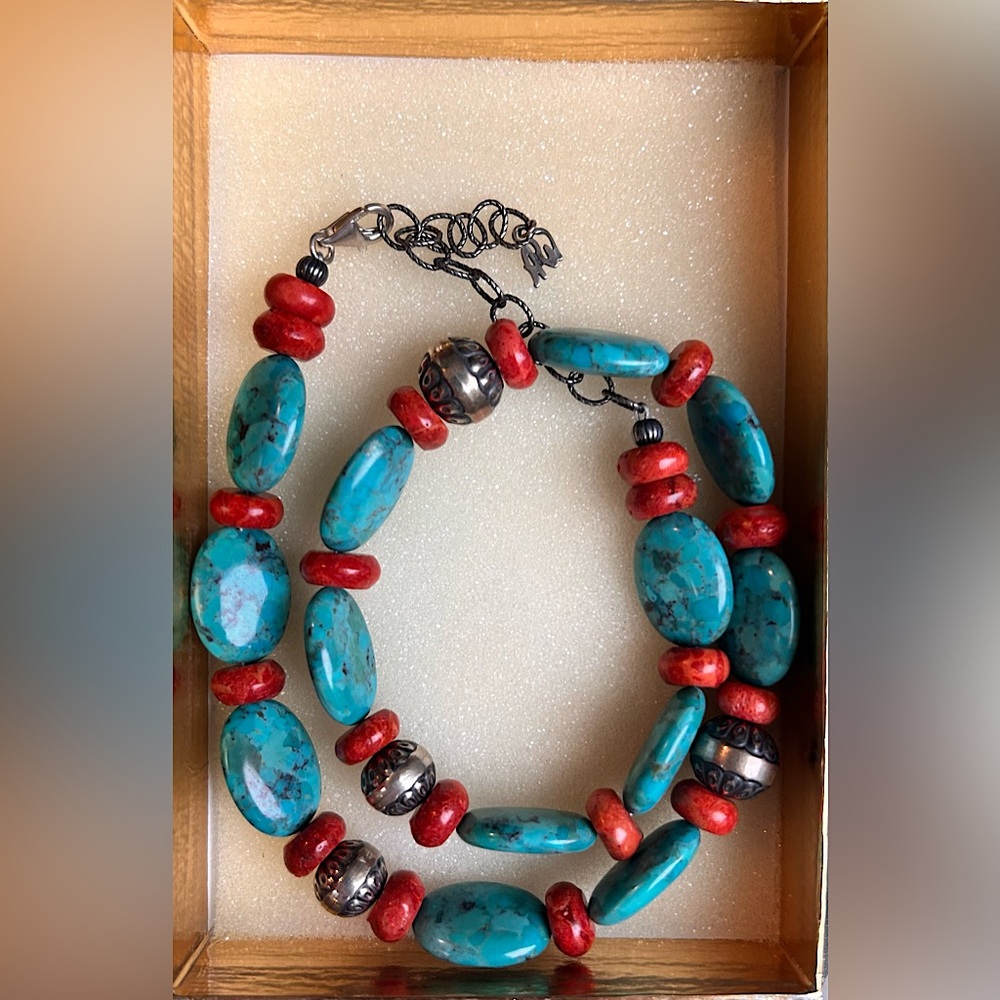Boho styled necklace